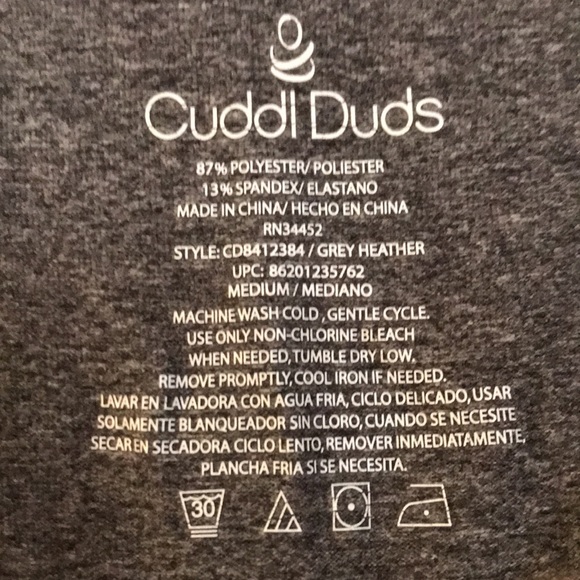 Cuddl Duds Shirt - Picture 3 of 7